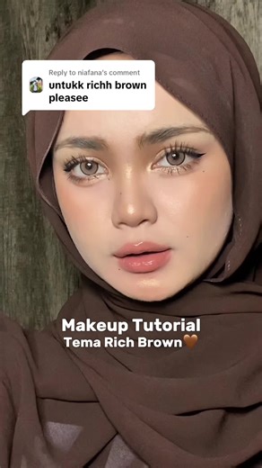 Tutorial Makeup Tema Rich Brown untuk Raya 2025
