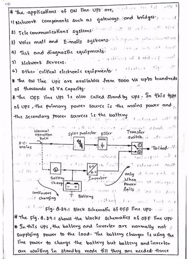 Application of ON line ups.