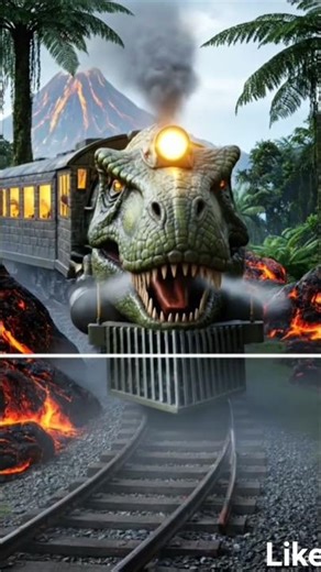 Dinosaur Train in Jurassic World 🦖🚂 | Epic Prehistoric Animal Train 4K