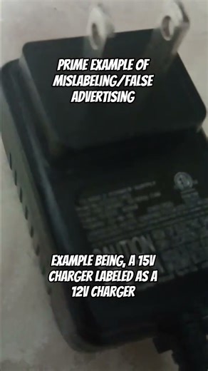 Prime example of mislabeling/false advertising