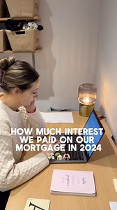 How much interest we paid on our mortgage in 2024 🤯🤯 Our monthly mortgage payment is £1,382.17 and we’re currently on a fixed rate of 5.65% for a 40 year mortgage. This was the first full year of our mortgage. 🫶🏼 #mortgage #mortgageinterest #debt #payingoffdebt #mortgageoverpayment #homeowner #explore #explorepage | Abbi Talks Money