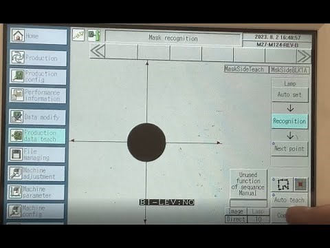 STENCIL PRINTER PROGRAMMING - PANASONIC SPG - FOR A REWORK BOARD
