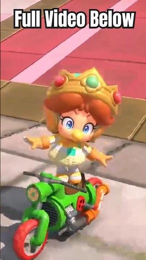 Baby Daisy won online battle on Mario Kart World #youtubeshorts #babydaisy #mariokartworld #shorts