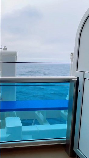 POV: Balcony Stateroom (Obstructed View) on the Discovery Princess Cruise Ship