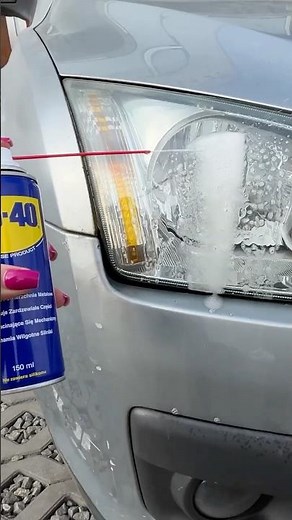 Fogged headlights? This simple trick will make them clean and clear again.