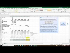Calculate NPV using excel. Model Depreciation, After tax cash flow, and net working capital.