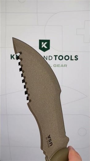 TOPS Knives TBT01-TAN Tom Brown Tracker #1 Large TBT01-TAN Coyote Tan 1095,Micarta, survival knife