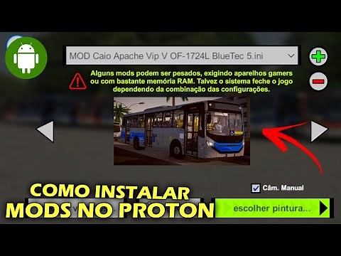 HOW TO DOWNLOAD AND INSTALL MODS ON PROTON BUS SIMULATOR - 2021 (ANDROID)