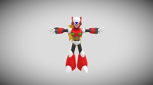 ZERO megaman X - 3D model by yair_zanca