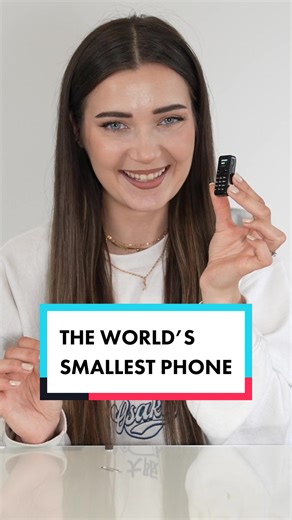 THIS IS THE WORLD’S SMALLEST WORKING PHONE FROM AMAZON! #miniproducts #smallestphone #small #tiny #tinyphone #miniature #miniatureproducts #amazonfinds #amazon