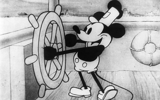 1928年华特·迪士尼有声动画短片《汽船威利》