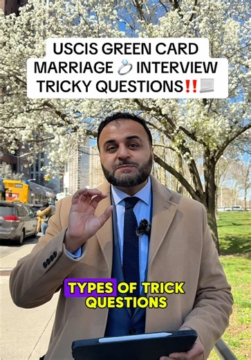 Green Card Marriage Interview: Avoid Tricky Questions