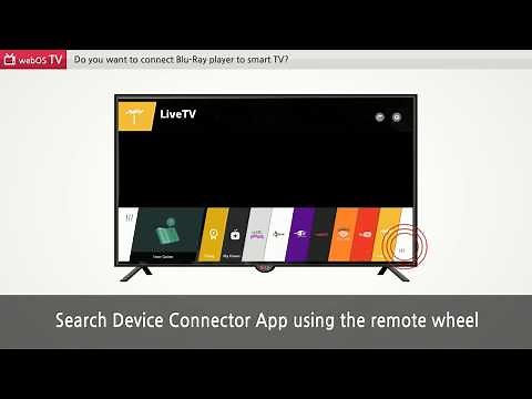 [LG WebOS TV] - Connect a Blu ray Player to LG Smart TVs