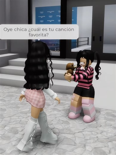 Hola chica ¿cuál es tu canción favorita? #fy #ROBLOX #espanhol #viral