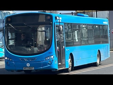 *Ex Metro* Translink Ulsterbus 927 (KFZ 9927.) 563 Kilroot via Greenisland