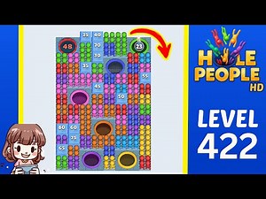 Hole People Level 422 Solution Walkthrough