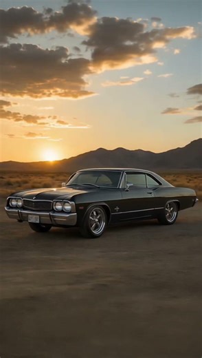 1967 Chevy Impala Fastback: The Dark Cruiser #Chevy #Impala #1967Impala #MuscleCar #Supernatural