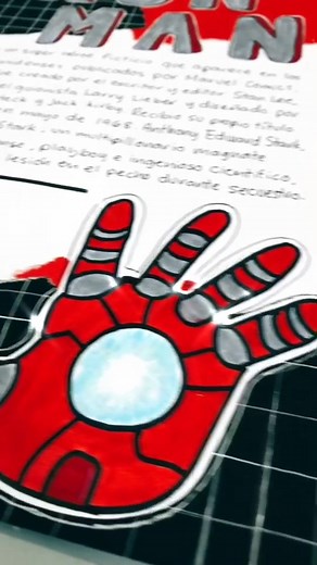 Consejos para dibujar Iron Man con plumones