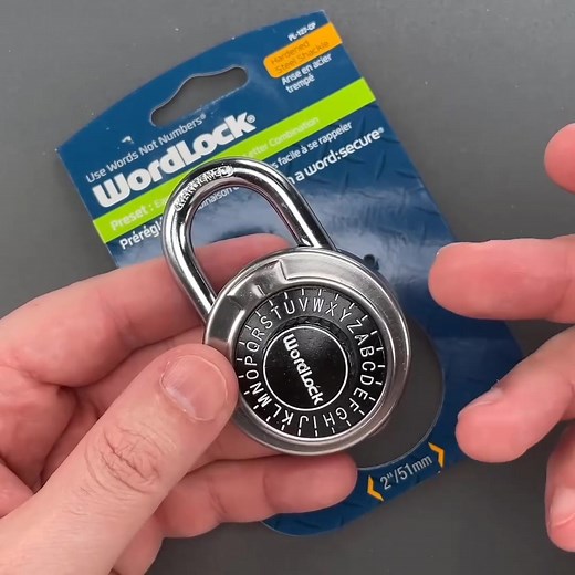 Obsolete Design WordLock Combination Lock#lockpickinglawyer #foryou #usa #viral