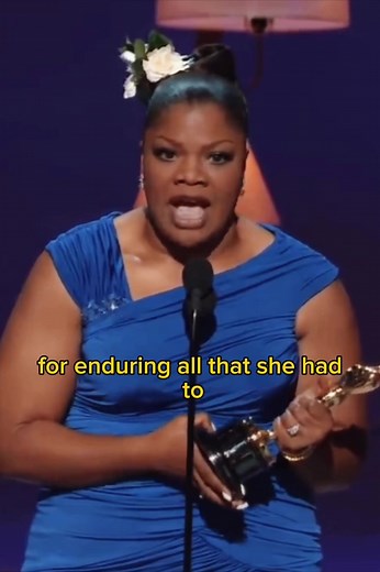 Mo’Nique winning Best Supporting Actress at the Oscars in 2010 #monique #oscars #speech #precious