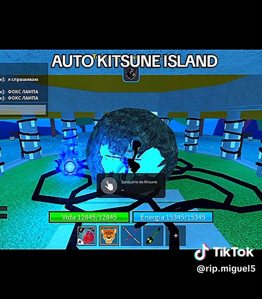 AUTO KITSUNE ISLAND SCRIPT #script #bloxfruits #roblox