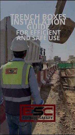 How to install a Trench Box? Trench Boxes Installation Guide -#steeltrenchboxes #aluminumtrenchboxes
