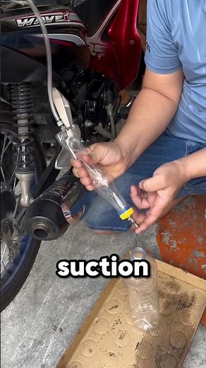 How Can An Empty Bottle Drain a Gas Tank In Seconds