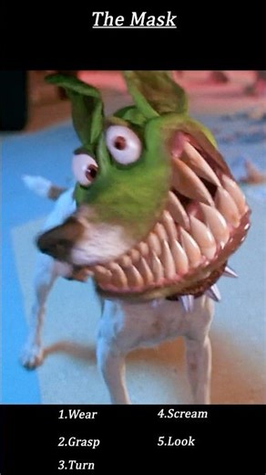The Mask (1994) – Dog Wears Mask and Pranks Man