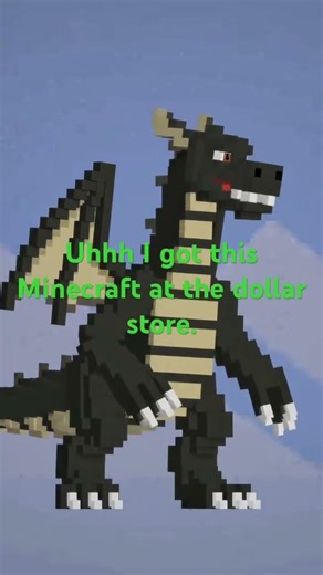 Dollar store quality #minecraft