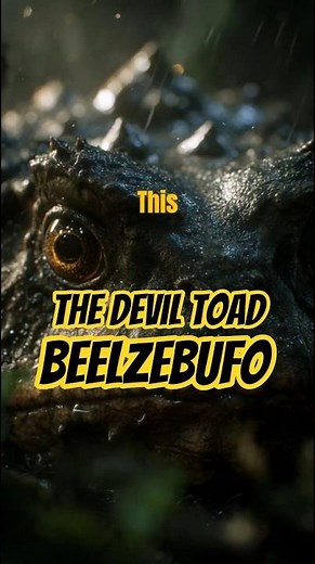 The Devil Toad That Ate Baby Dinosaurs 🐸🔥 | Beelzebufo