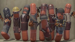 Meat Fortress is Team Fortress 2 VR but with sausages