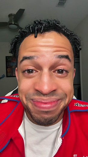 Fashion Spotlight: Red Jacket with Blue Trim