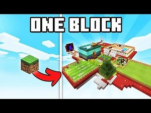 MINECRAFT One block speedrun ASMR GAMEPLAY WALKTHROUGH