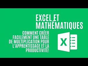 Practical Guide: Creating a Multiplication Table in Microsoft Excel