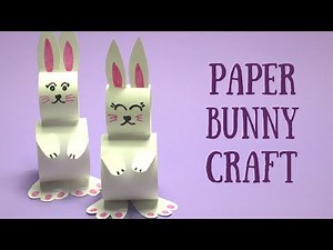 Paper Bunny Craft | Easy Easter Crafts for Kids
