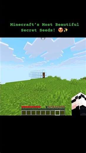 Minecraft’s Most Beautiful Secret Seeds! 🤩✨