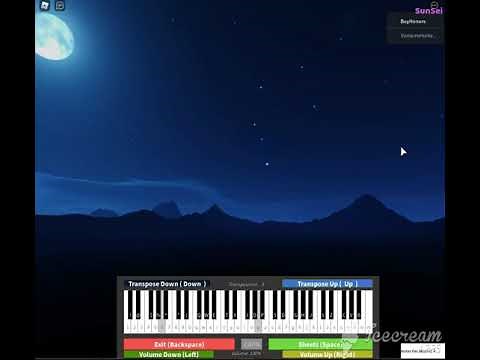 Way Back Home - [ Virtual Piano ] (Roblox)