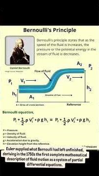 Bernoulli, Euler and the birth of fluid dynamics.