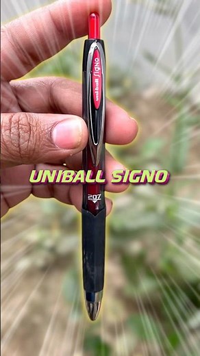 Uniball UMN 207 Red ‪@Tech-Eela‬ #shorts #review
