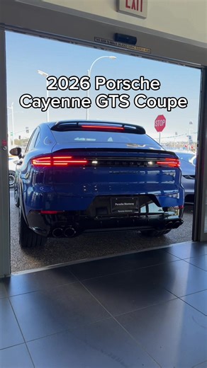 The Perfect Porsche Cayenne Color: No Garbo Blue