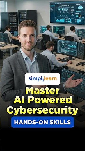 AI-Powered Cybersecurity Course | Hands-On Labs & Live Demonstration| #Shorts | #Simplilearn