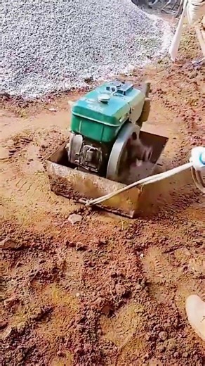Brilliant DIY Ground Compactor! #shorts