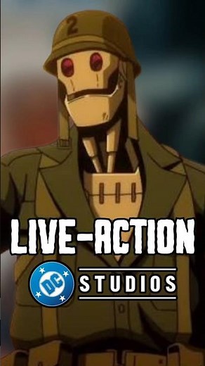 G.I ROBOT will APPEAR in LIVE ACTION in the DCU #girobot #dc