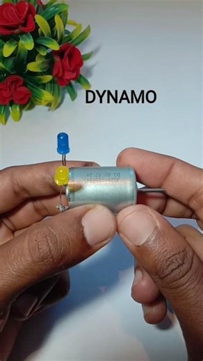 Hand Rotation Generates Electricity!