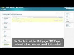 XWiki Extension Manager - Adding and Removing an Extension