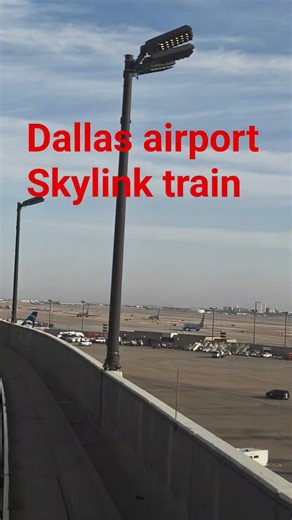 Dallas airport Skylink train