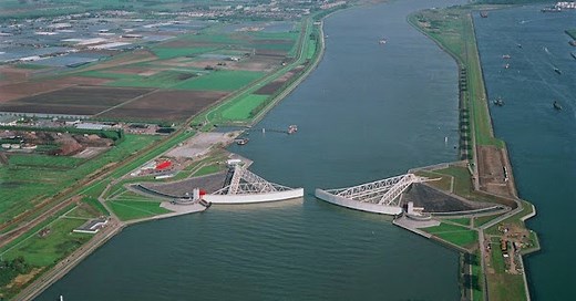 The Netherland’s Impressive Storm Surge Barriers
