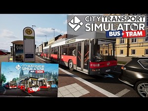 City Transport Simulator [01] Drive buses and trams in one game! | CTS Bus Gameplay