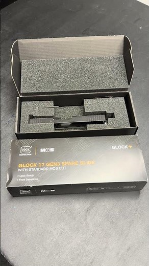 Glock 17 Gen 3 MOS spare slide