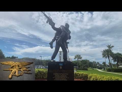 In the shadows of warriors ! U.S. Navy Seal Museum !